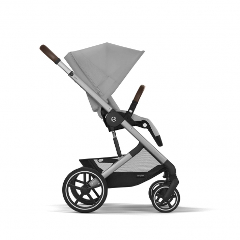 Коляска Balios S Lux SLV Stone Grey (з бампером) - lebebe-boutique - 4