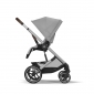 Коляска Balios S Lux SLV Stone Grey (з бампером) - lebebe-boutique - 3