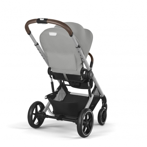 Коляска Balios S Lux SLV Stone Grey (з бампером) - lebebe-boutique - 5