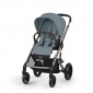 Коляска Balios S Lux TPE Stormy Blue (з бампером)