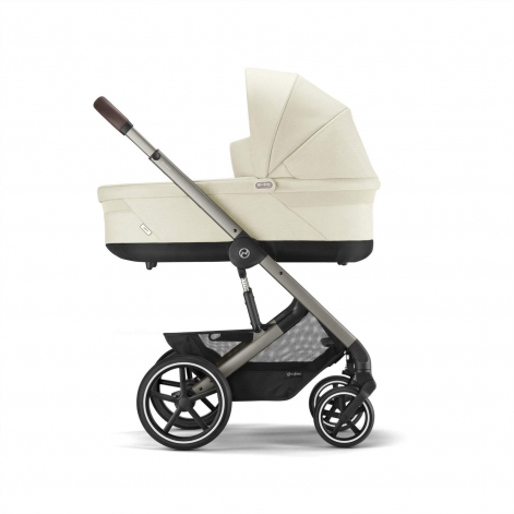 Коляска Balios S Lux TPE Seashell Beige (з бампером) - lebebe-boutique - 7