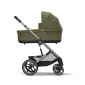 Коляска Balios S Lux TPE Moss Green (з бампером) - lebebe-boutique - 6