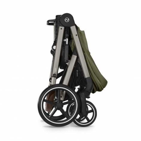 Коляска Balios S Lux TPE Moss Green (з бампером) - lebebe-boutique - 5
