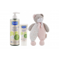 Подарунковий набір з ведмедиком для дівчинки Mustela 2100010015839