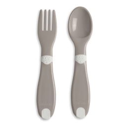 Набор First Cutlery: ложка и вилка, 12м+