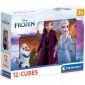 Кубики-пазл Clementoni "Frozen", 12 элементов