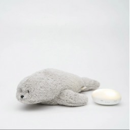 Музичний тюлень з нічником MOONIE Grey
