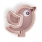 Силіконова тарілка для перекусів Done by deer - Stick&Stay Birdee Пудра