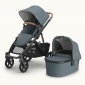 Коляска універсальна 2в1 Uppababy Vista V3 Dillan Stone Blue/Carbon Frame/Sand Leather