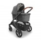 Коляска універсальна 2в1 Uppababy Vista V3 Greyson Charcoal Melange/Carbon Frame/Saddle Leather - lebebe-boutique - 8
