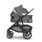 Коляска універсальна 2в1 Uppababy Vista V3 Greyson Charcoal Melange/Carbon Frame/Saddle Leather - lebebe-boutique - 7