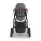 Коляска універсальна 2в1 Uppababy Vista V3 Greyson Charcoal Melange/Carbon Frame/Saddle Leather - lebebe-boutique - 5