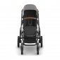 Коляска універсальна 2в1 Uppababy Vista V3 Greyson Charcoal Melange/Carbon Frame/Saddle Leather - lebebe-boutique - 4