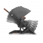Коляска універсальна 2в1 Uppababy Vista V3 Greyson Charcoal Melange/Carbon Frame/Saddle Leather - lebebe-boutique - 3