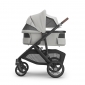 Коляска універсальна 2в1 Uppababy Vista V3 Savannah Pearl Gray Jacquard/Carbon Frame/Chestnut Leather - lebebe-boutique - 3
