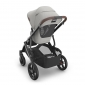 Коляска універсальна 2в1 Uppababy Vista V3 Savannah Pearl Gray Jacquard/Carbon Frame/Chestnut Leather - lebebe-boutique - 10