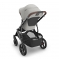 Коляска універсальна 2в1 Uppababy Vista V3 Savannah Pearl Gray Jacquard/Carbon Frame/Chestnut Leather - lebebe-boutique - 9