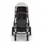 Коляска універсальна 2в1 Uppababy Vista V3 Savannah Pearl Gray Jacquard/Carbon Frame/Chestnut Leather - lebebe-boutique - 7