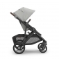 Коляска універсальна 2в1 Uppababy Vista V3 Savannah Pearl Gray Jacquard/Carbon Frame/Chestnut Leather - lebebe-boutique - 5