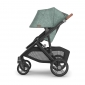 Коляска універсальна 2в1 Uppababy Vista V3 Gwen Green Melange/Carbon Frame/Saddle Leather - lebebe-boutique - 10