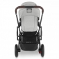 Універсальна коляска 2 в 1 UPPAbaby CRUZ V2 + Carrycot  Anthony White and Grey chenille/Carbon frame/Chestnut leather - lebebe-boutique - 12