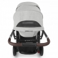Універсальна коляска 2 в 1 UPPAbaby CRUZ V2 + Carrycot  Anthony White and Grey chenille/Carbon frame/Chestnut leather - lebebe-boutique - 14
