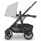 Універсальна коляска 2 в 1 UPPAbaby CRUZ V2 + Carrycot  Anthony White and Grey chenille/Carbon frame/Chestnut leather - lebebe-boutique - 15
