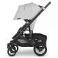 Універсальна коляска 2 в 1 UPPAbaby CRUZ V2 + Carrycot  Anthony White and Grey chenille/Carbon frame/Chestnut leather - lebebe-boutique - 22