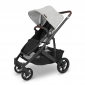 Універсальна коляска 2 в 1 UPPAbaby CRUZ V2 + Carrycot  Anthony White and Grey chenille/Carbon frame/Chestnut leather - lebebe-boutique - 5