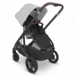 Універсальна коляска 2 в 1 UPPAbaby CRUZ V2 + Carrycot  Anthony White and Grey chenille/Carbon frame/Chestnut leather - lebebe-boutique - 6