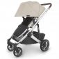 Універсальна коляска 2 в 1 UPPAbaby CRUZ V2 + Carrycot Declan Oat Melange/Silver frame/Chestnut leather - lebebe-boutique - 21