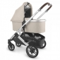 Універсальна коляска 2 в 1 UPPAbaby CRUZ V2 + Carrycot Declan Oat Melange/Silver frame/Chestnut leather - lebebe-boutique - 6