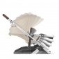 Універсальна коляска 2 в 1 UPPAbaby CRUZ V2 + Carrycot Declan Oat Melange/Silver frame/Chestnut leather - lebebe-boutique - 3