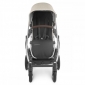 Універсальна коляска 2 в 1 UPPAbaby CRUZ V2 + Carrycot Declan Oat Melange/Silver frame/Chestnut leather - lebebe-boutique - 12