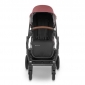 Універсальна коляска 2 в 1 UPPAbaby CRUZ V2 + Carrycot Lucy Rosewood melange/Carbon frame/Saddle leather - lebebe-boutique - 14