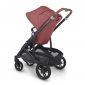 Універсальна коляска 2 в 1 UPPAbaby CRUZ V2 + Carrycot Lucy Rosewood melange/Carbon frame/Saddle leather - lebebe-boutique - 16