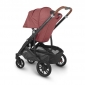 Універсальна коляска 2 в 1 UPPAbaby CRUZ V2 + Carrycot Lucy Rosewood melange/Carbon frame/Saddle leather - lebebe-boutique - 17