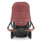 Універсальна коляска 2 в 1 UPPAbaby CRUZ V2 + Carrycot Lucy Rosewood melange/Carbon frame/Saddle leather - lebebe-boutique - 18