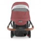Універсальна коляска 2 в 1 UPPAbaby CRUZ V2 + Carrycot Lucy Rosewood melange/Carbon frame/Saddle leather - lebebe-boutique - 20