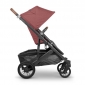 Універсальна коляска 2 в 1 UPPAbaby CRUZ V2 + Carrycot Lucy Rosewood melange/Carbon frame/Saddle leather - lebebe-boutique - 22