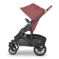 Універсальна коляска 2 в 1 UPPAbaby CRUZ V2 + Carrycot Lucy Rosewood melange/Carbon frame/Saddle leather - lebebe-boutique - 23