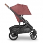 Універсальна коляска 2 в 1 UPPAbaby CRUZ V2 + Carrycot Lucy Rosewood melange/Carbon frame/Saddle leather - lebebe-boutique - 25