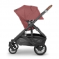 Універсальна коляска 2 в 1 UPPAbaby CRUZ V2 + Carrycot Lucy Rosewood melange/Carbon frame/Saddle leather - lebebe-boutique - 27