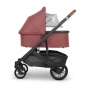 Універсальна коляска 2 в 1 UPPAbaby CRUZ V2 + Carrycot Lucy Rosewood melange/Carbon frame/Saddle leather - lebebe-boutique - 6
