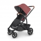 Універсальна коляска 2 в 1 UPPAbaby CRUZ V2 + Carrycot Lucy Rosewood melange/Carbon frame/Saddle leather - lebebe-boutique - 8