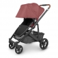 Універсальна коляска 2 в 1 UPPAbaby CRUZ V2 + Carrycot Lucy Rosewood melange/Carbon frame/Saddle leather - lebebe-boutique - 9