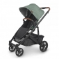 Універсальна коляска 2 в 1 UPPAbaby CRUZ V2 + Carrycot Gwen Green melange/Carbon frame/Saddle leather - lebebe-boutique - 7