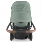Універсальна коляска 2 в 1 UPPAbaby CRUZ V2 + Carrycot Gwen Green melange/Carbon frame/Saddle leather - lebebe-boutique - 18