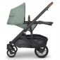 Універсальна коляска 2 в 1 UPPAbaby CRUZ V2 + Carrycot Gwen Green melange/Carbon frame/Saddle leather - lebebe-boutique - 22