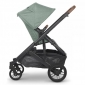 Універсальна коляска 2 в 1 UPPAbaby CRUZ V2 + Carrycot Gwen Green melange/Carbon frame/Saddle leather - lebebe-boutique - 23